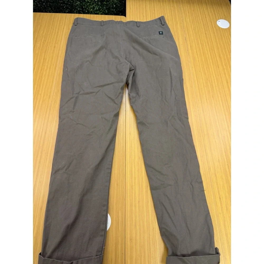 Ball and Buck Chinos Mens 36 Brown Hunter's Pants Camo Trim Made in USA